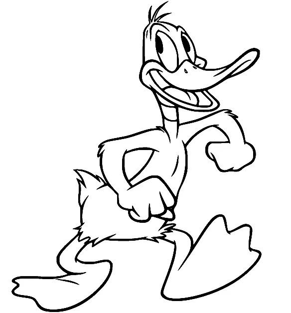 Daffy Duck Coloring Pages 44