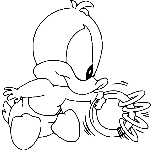 Daffy Duck Coloring Pages 45