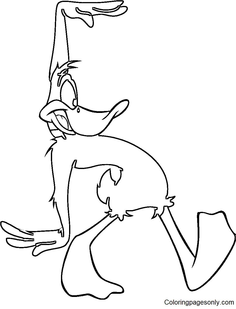 Daffy Duck Coloring Pages 47