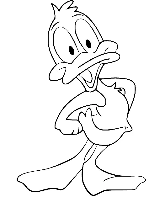 Daffy Duck Coloring Pages 52