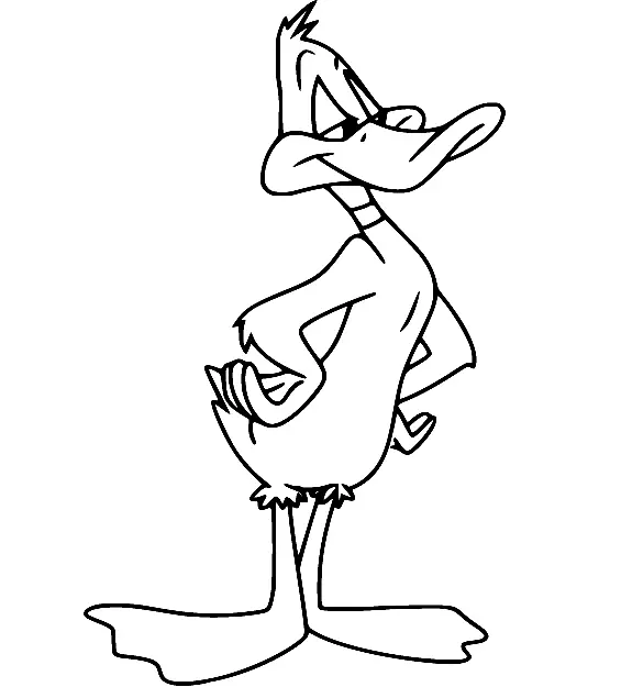 Daffy Duck Coloring Pages 57