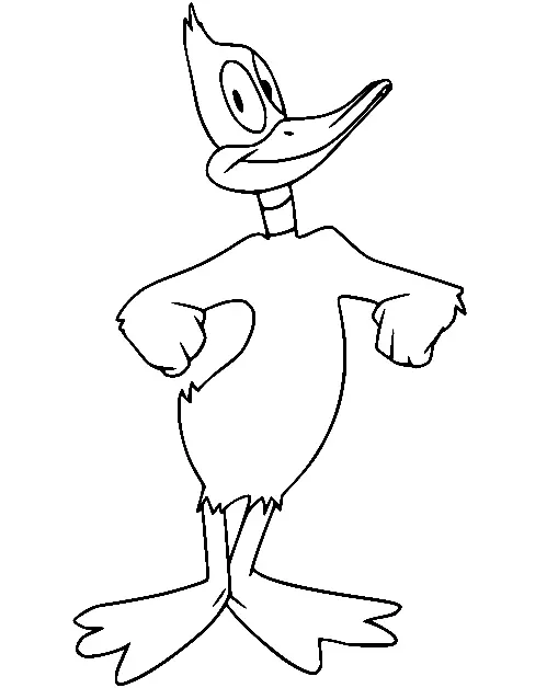 Daffy Duck Coloring Pages 59