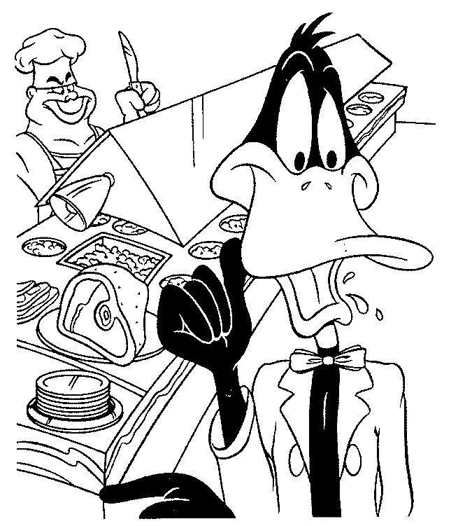 Daffy Duck Coloring Pages