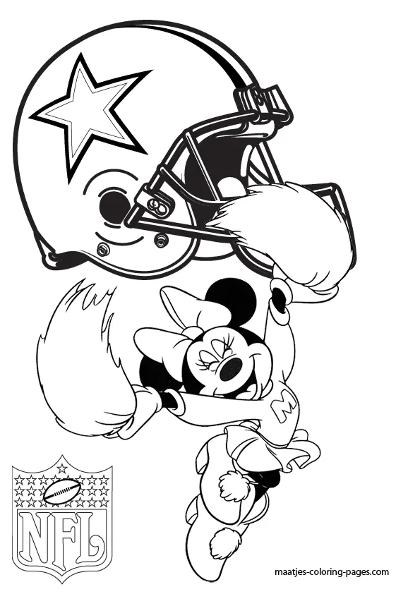 Dallas Cowboys Coloring Pages 11