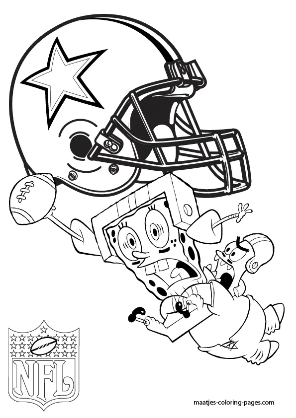 Dallas Cowboys Coloring Pages 13