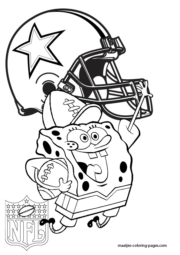 Dallas Cowboys Coloring Pages 9