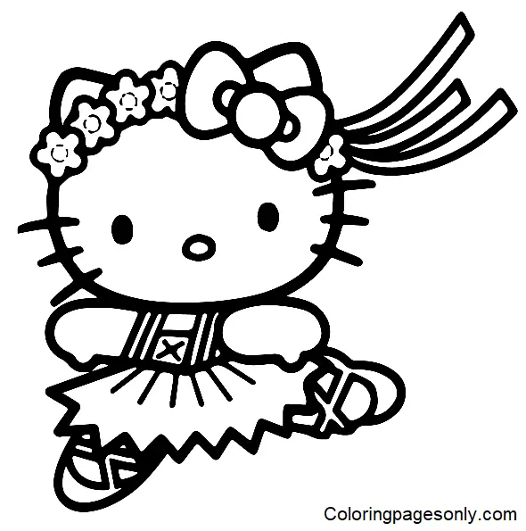 Dancing Coloring Pages 2