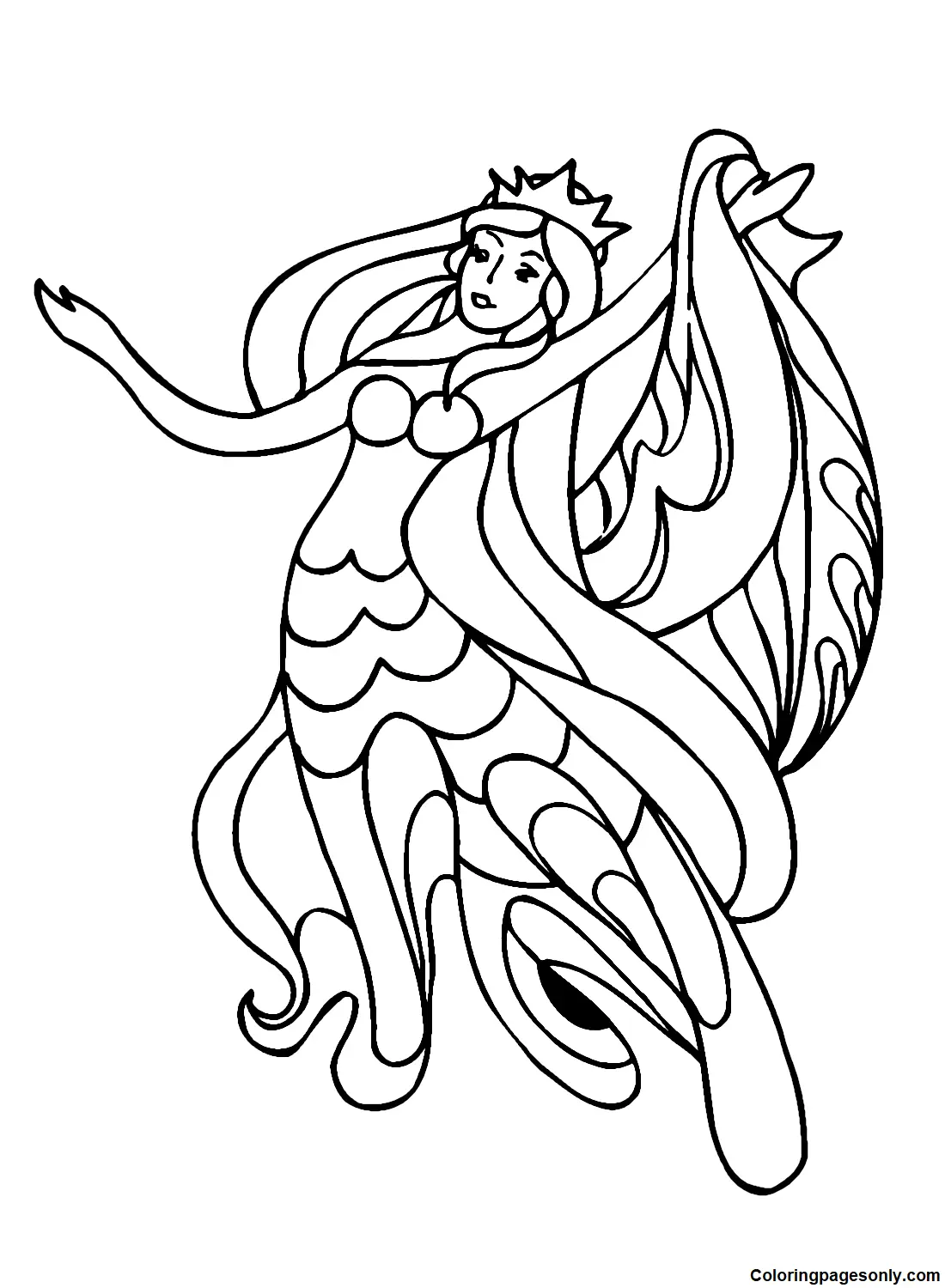 Dancing Coloring Pages 39