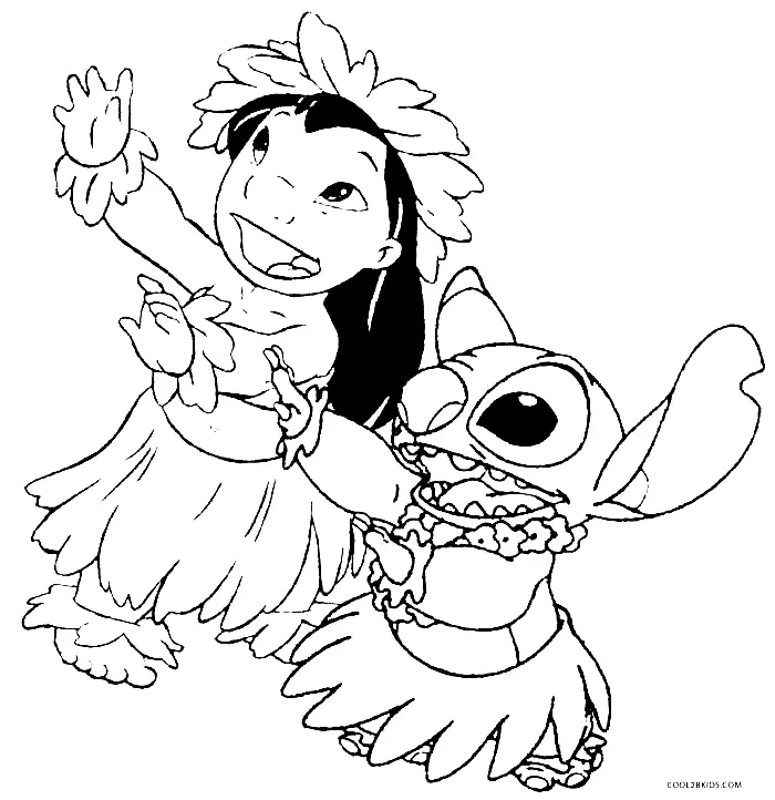 Dancing Coloring Pages 4