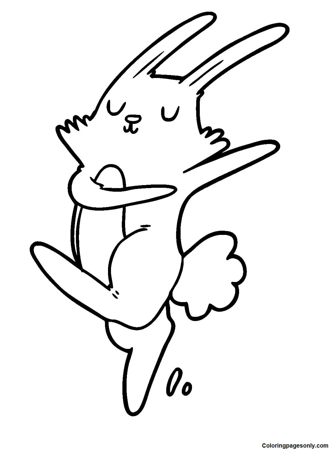 Dancing Coloring Pages 44