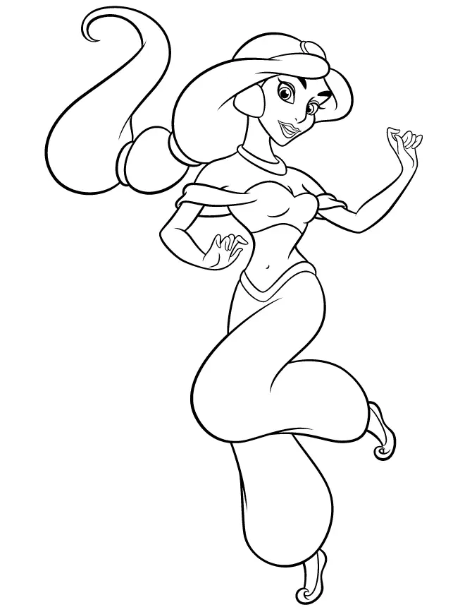 Dancing Coloring Pages 5