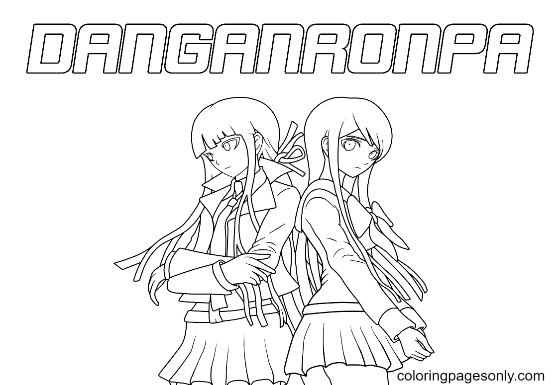 Desenhos de Danganronpa Para Colorir 70