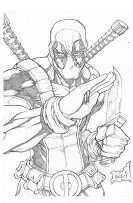 Deadpool Coloring Pages 95
