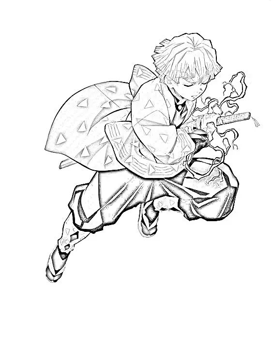 Demon Slayer Coloring Pages 52