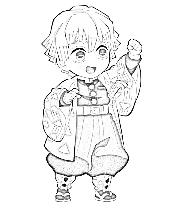 Demon Slayer Coloring Pages 53