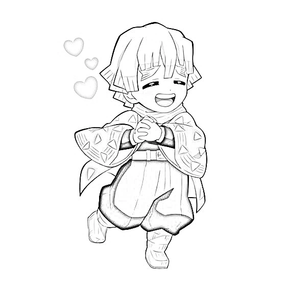 Demon Slayer Coloring Pages 56