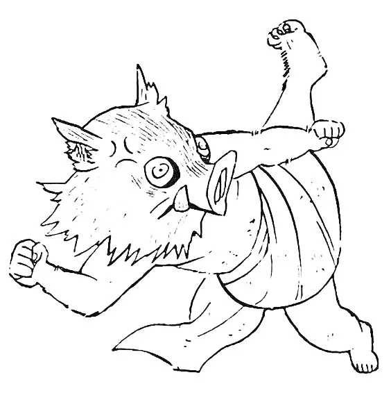 Demon Slayer Coloring Pages 62
