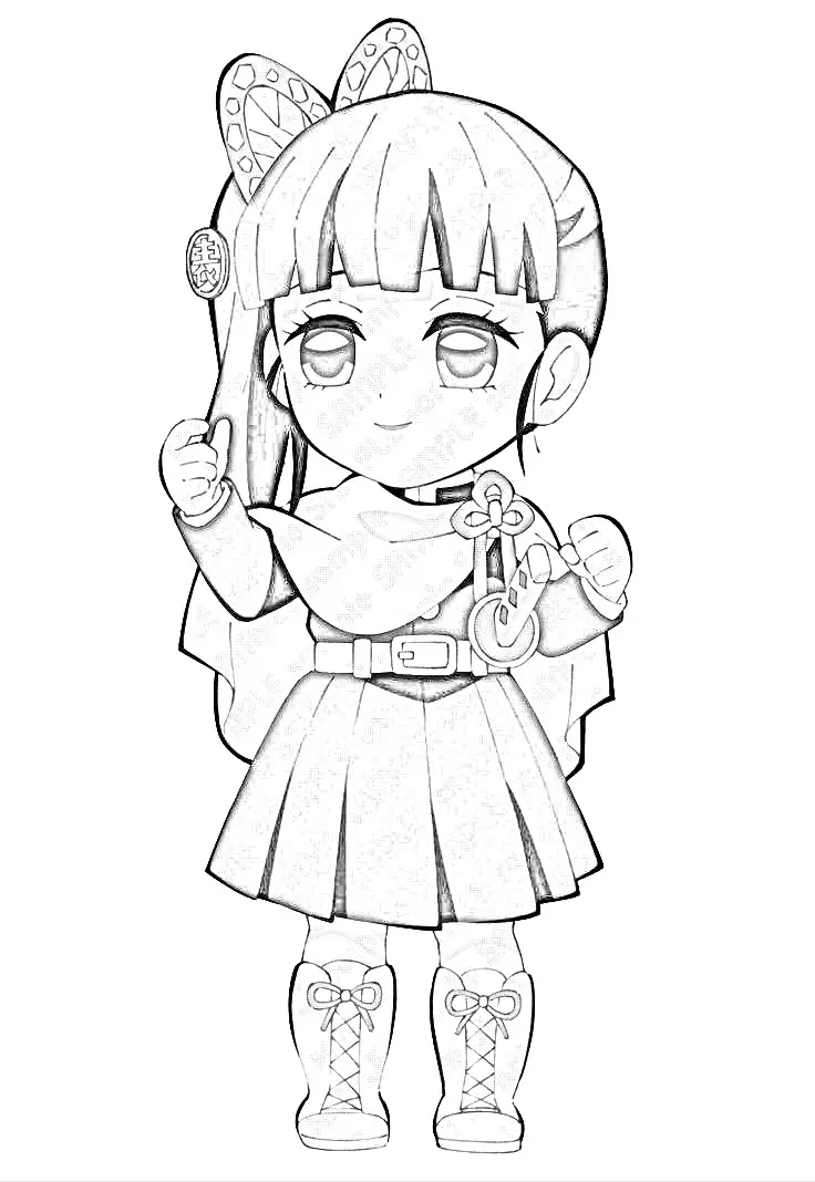Demon Slayer para Colorear 74