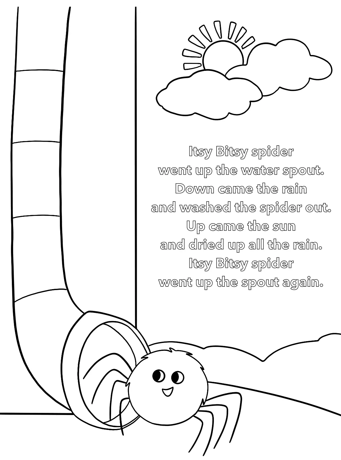 Desenho de A Book of Nursery Rhymes Para Colorir 1