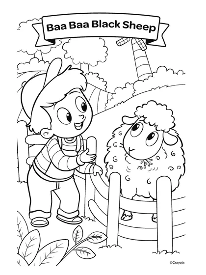 Desenho de A Book of Nursery Rhymes Para Colorir 25