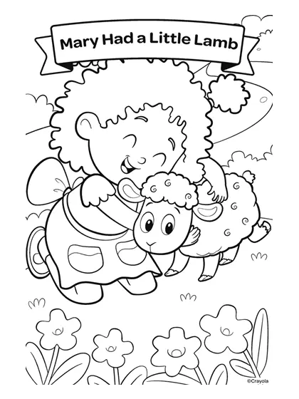 Desenho de A Book of Nursery Rhymes Para Colorir 8