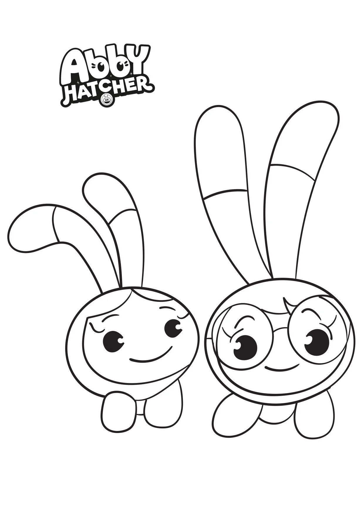 Desenhos de Abby Hatcher Para Colorir 21