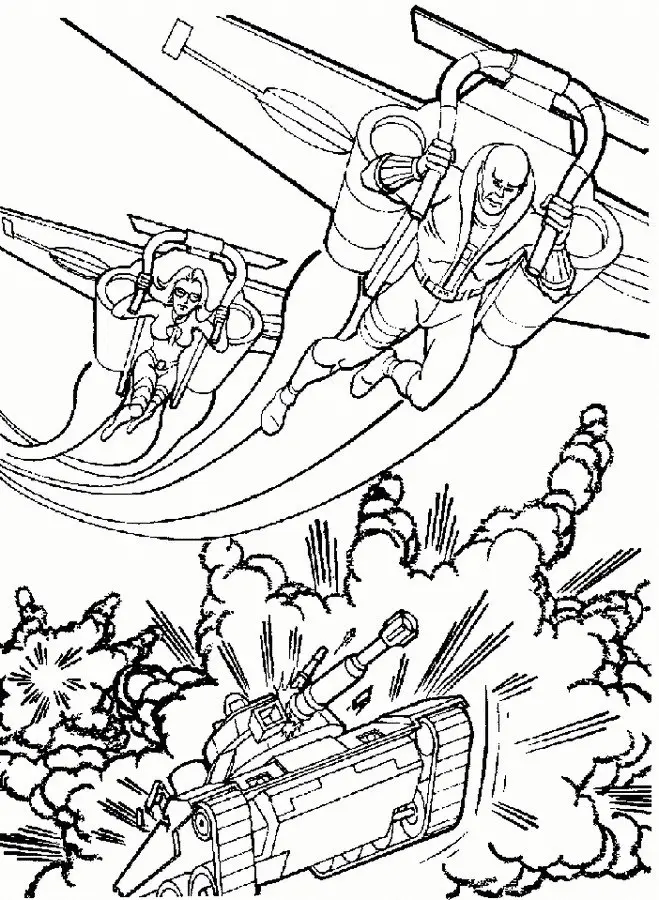 Desenhos de Action Man Para Colorir 7