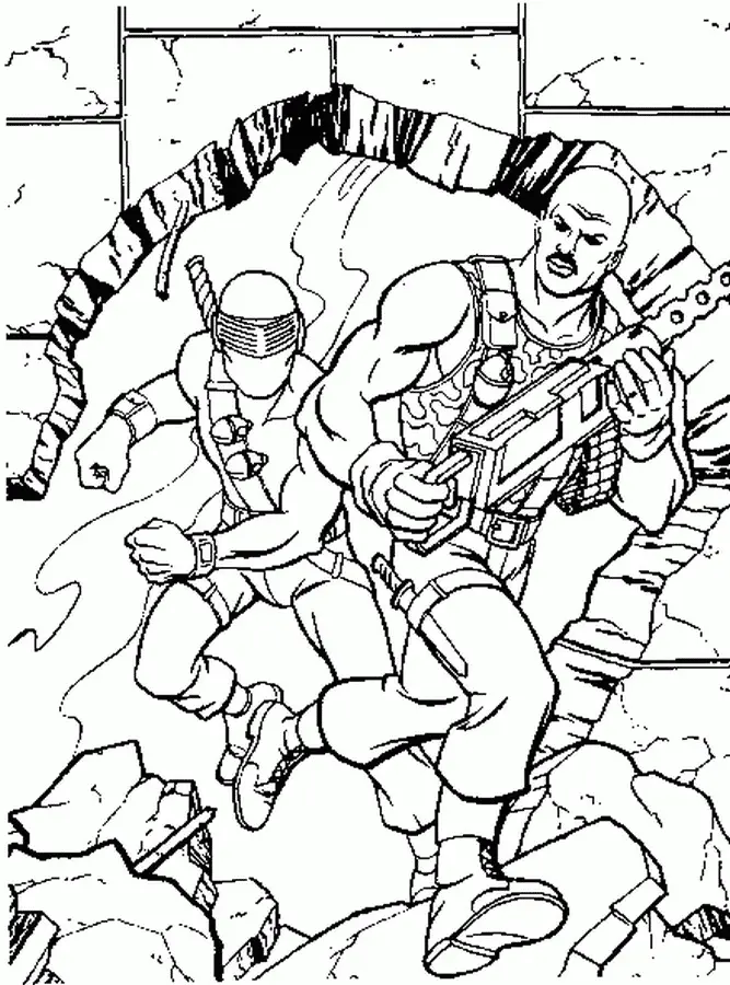 Desenhos de Action Man Para Colorir 9