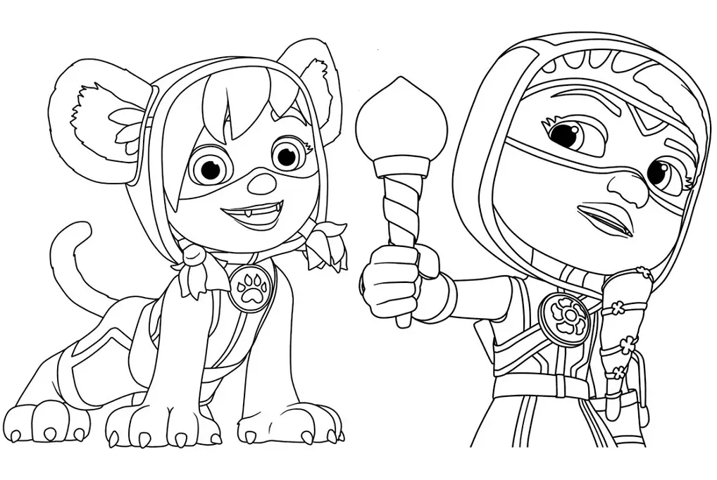 Desenhos de Action Pack Para Colorir 20