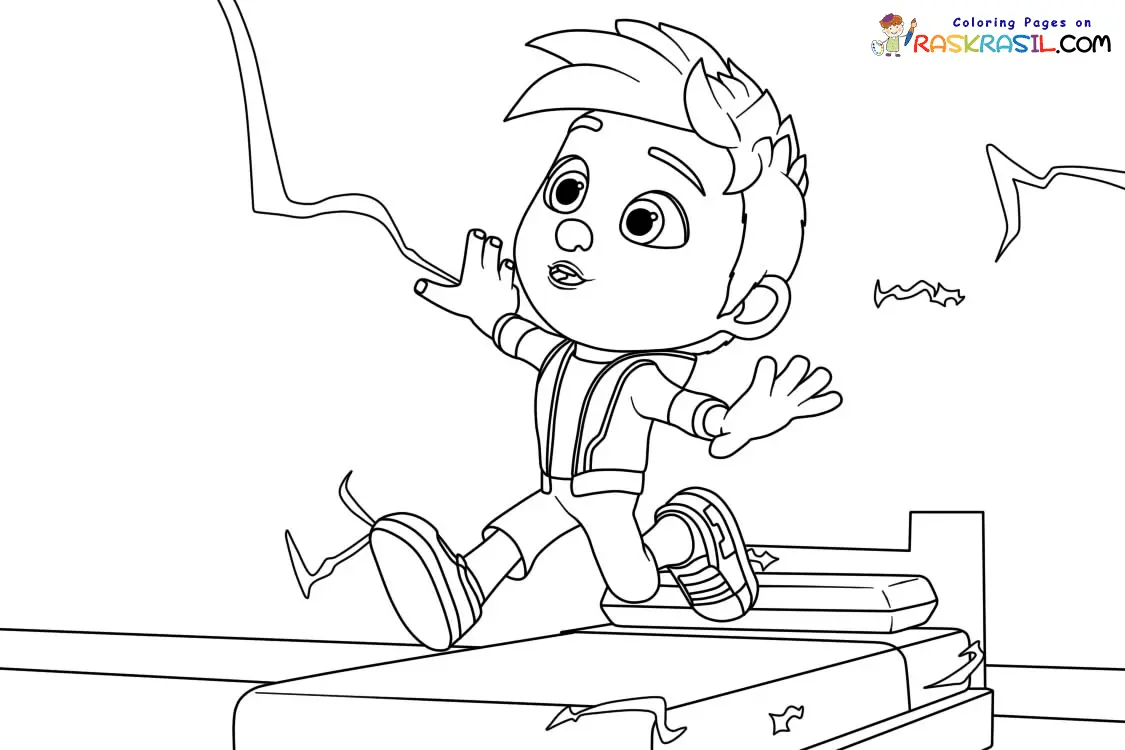 Desenhos de Action Pack Para Colorir 7