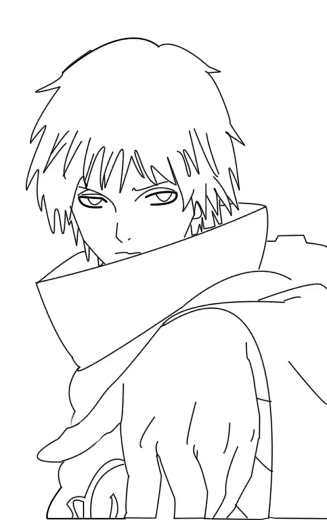 Desenhos de Akatsuki Para Colorir 14