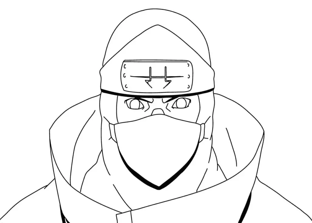 Desenhos de Akatsuki Para Colorir 39