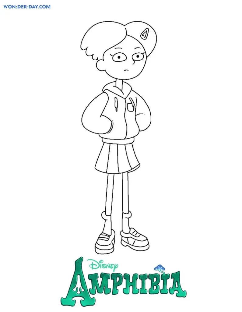 Desenhos de Amphibia Para Colorir 11