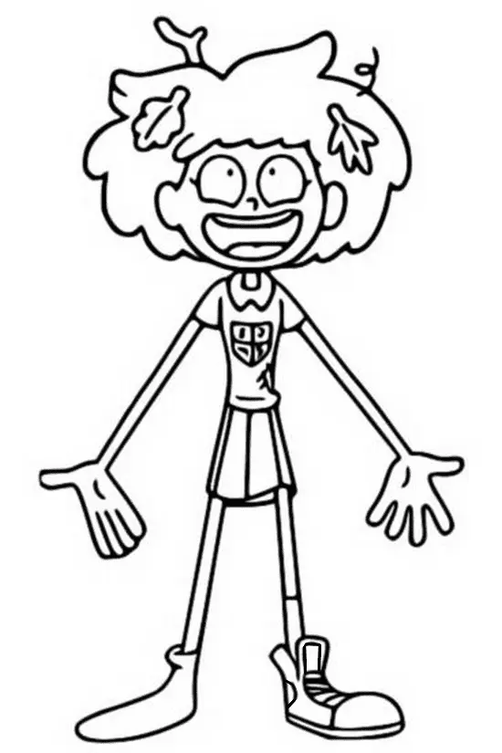 Desenhos de Amphibia Para Colorir 13