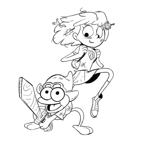 Desenhos de Amphibia Para Colorir 19