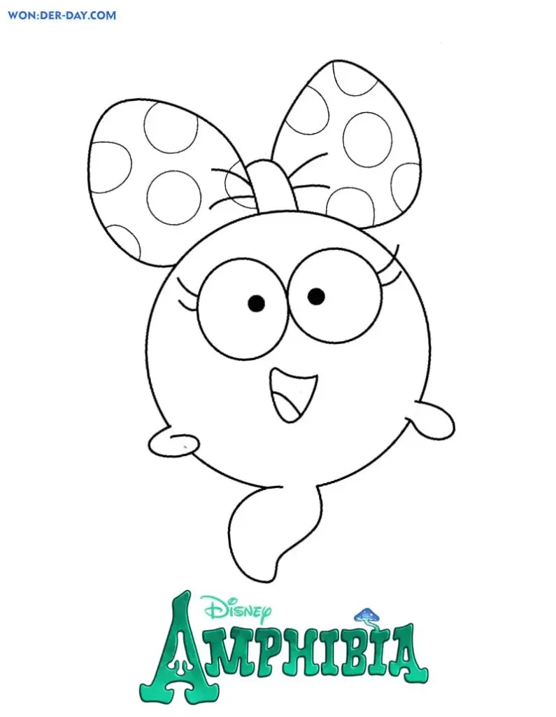 Desenhos de Amphibia Para Colorir 21