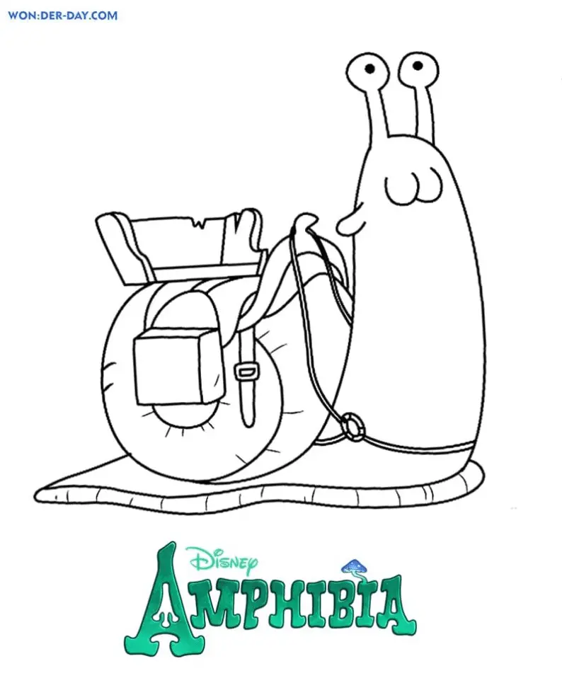 Desenhos de Amphibia Para Colorir 29