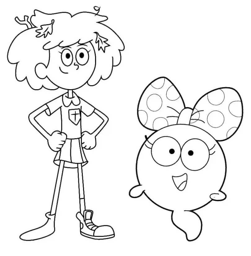 Desenhos de Amphibia Para Colorir 30