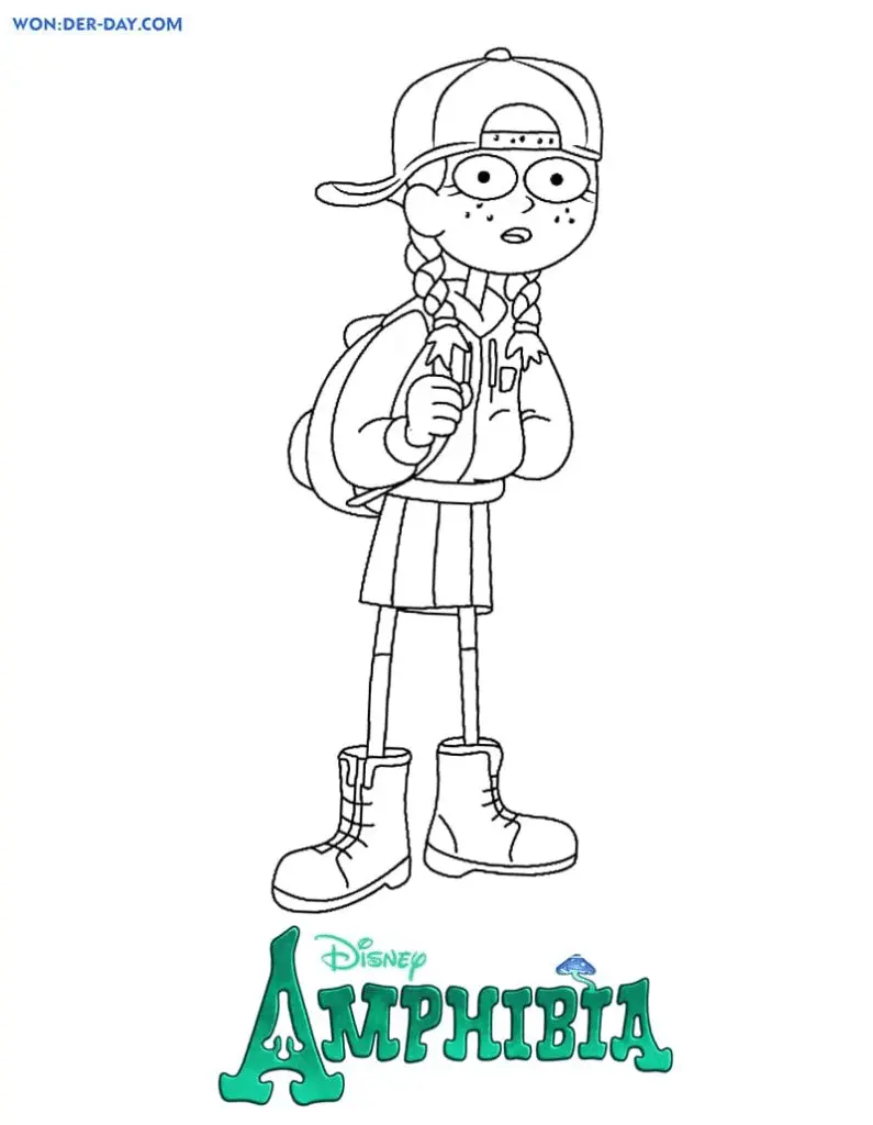 Desenhos de Amphibia Para Colorir 34