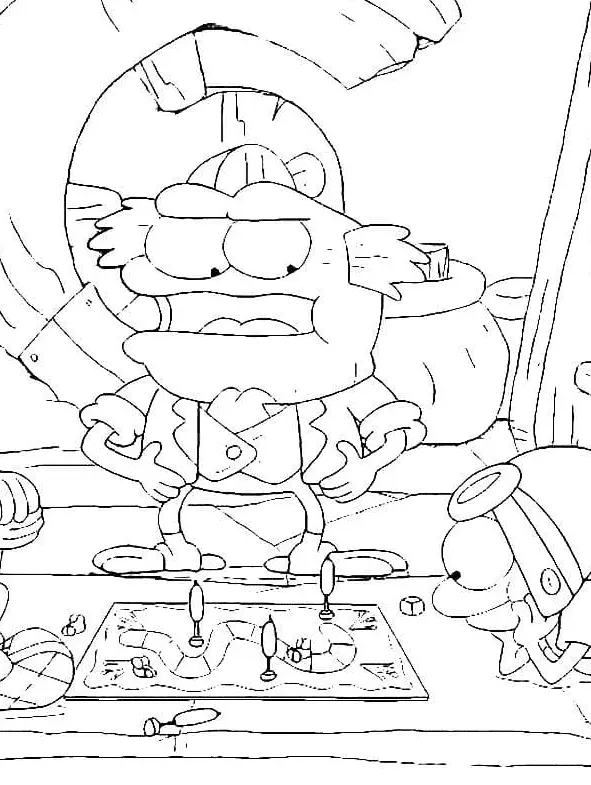 Desenhos de Amphibia Para Colorir 37