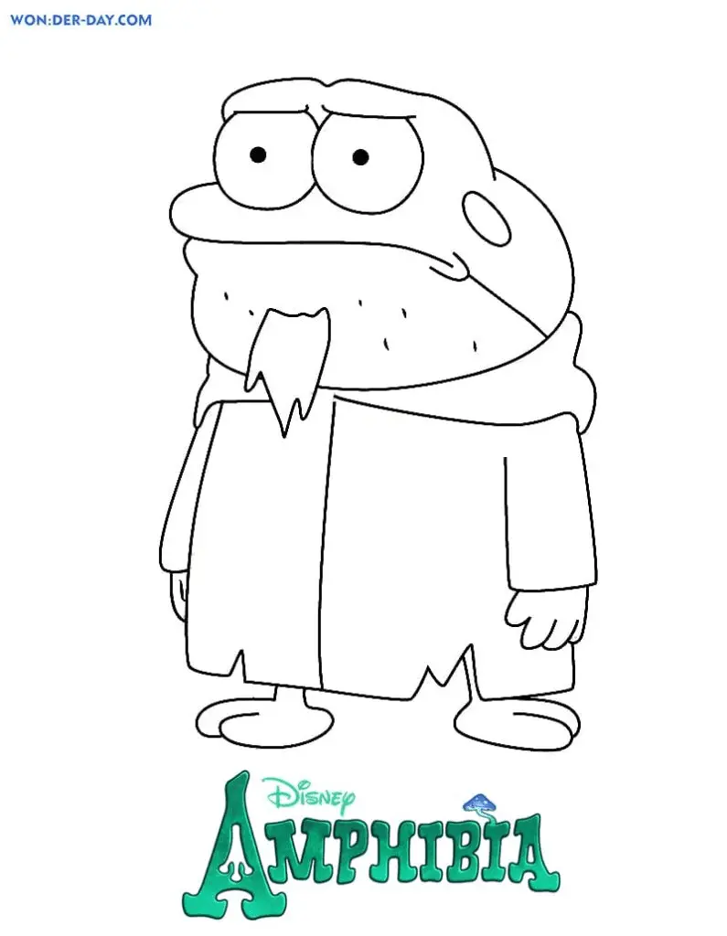 Desenhos de Amphibia Para Colorir 39