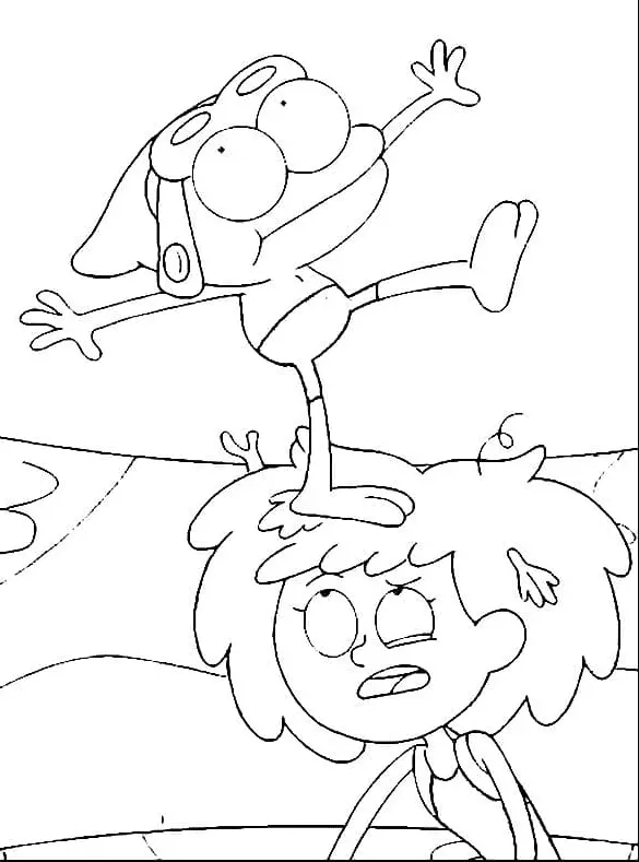 Desenhos de Amphibia Para Colorir 40