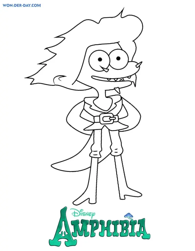 Desenhos de Amphibia Para Colorir 42