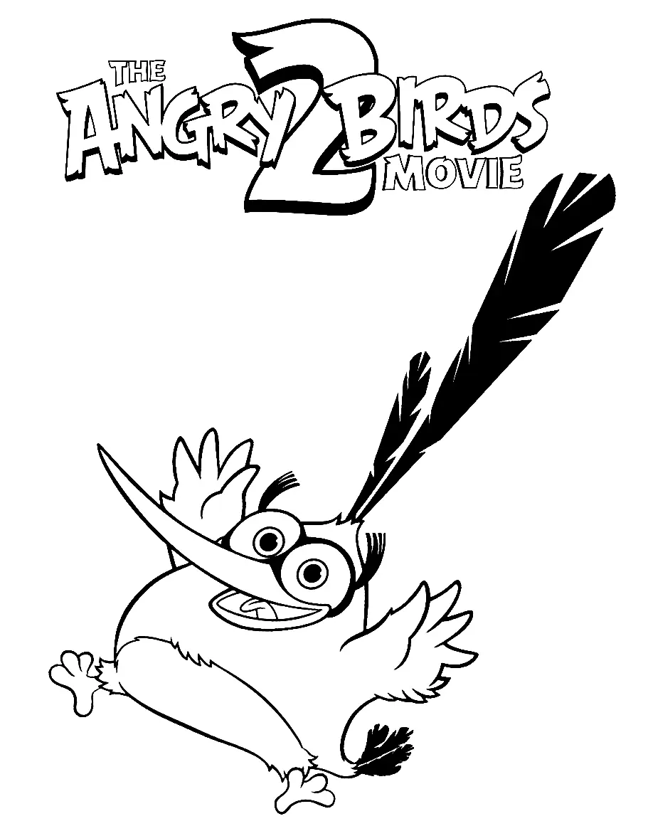 Desenhos de Angry Birds Filme Para Colorir 19