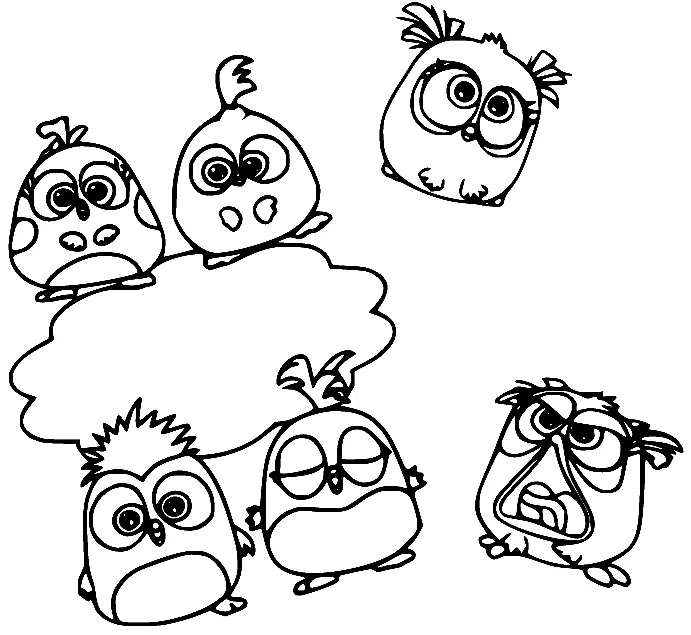 Desenhos de Angry Birds Filme Para Colorir 31