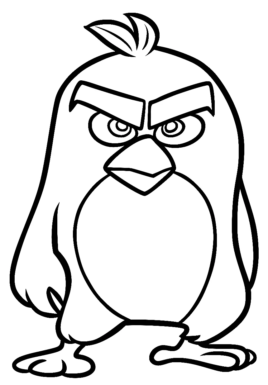 Desenhos de Angry Birds Filme Para Colorir 34