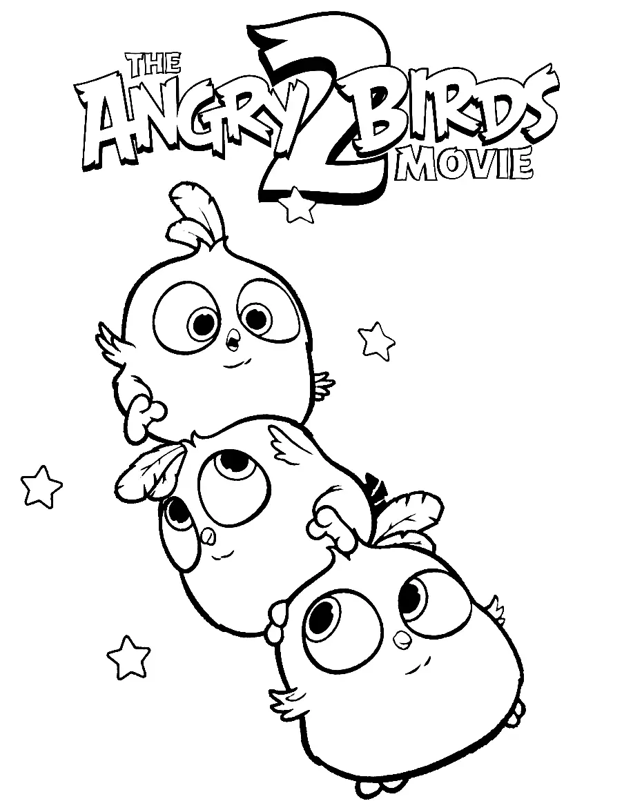 Desenhos de Angry Birds Filme Para Colorir 38