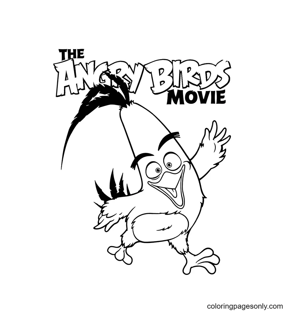 Desenhos de Angry Birds Filme Para Colorir 4