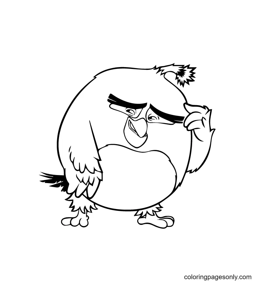 Desenhos de Angry Birds Filme Para Colorir 5