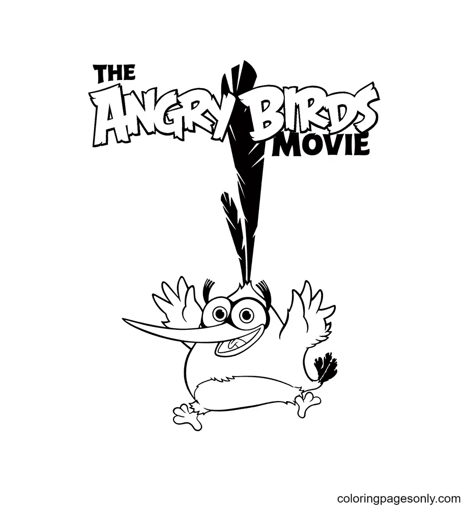 Desenhos de Angry Birds Filme Para Colorir 9